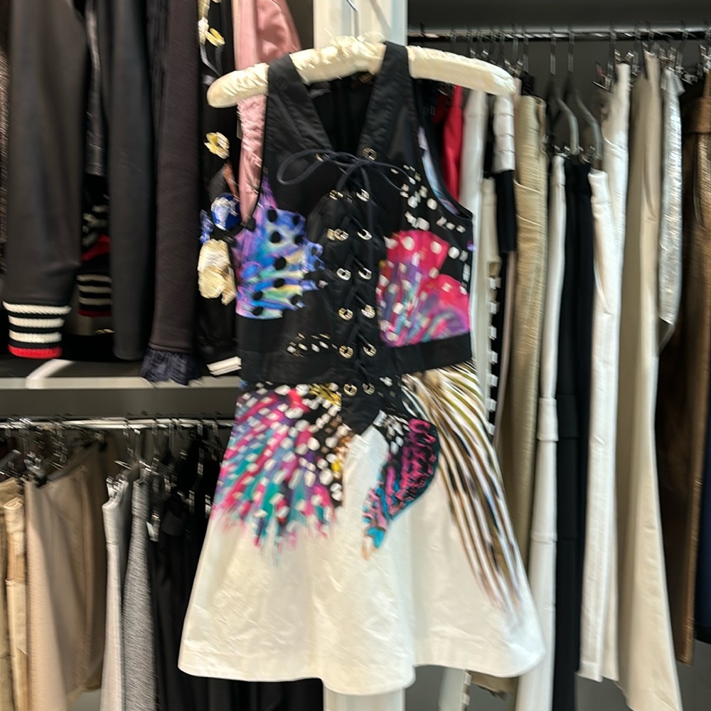 Roberto Cavalli a line sundress
